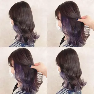 カラー 渋谷:インナーカラー /🍒エリカ🍒のヘアスタイル
