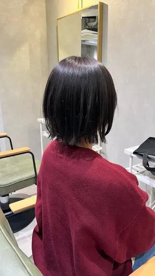 ショート カラー カラー/クロスパーマ /髪質改善/AiNAのヘアスタイル