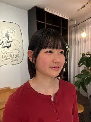 ショート 西野 優夏のヘアスタイル