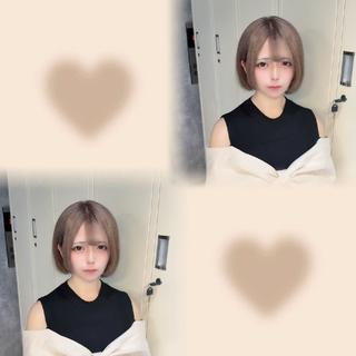 カラー ミディアム 地雷系💗ハイトーン 🎀ゆうせいのヘアスタイル