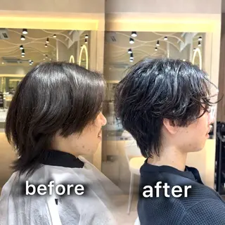 メンズ 【原宿メンズ特化】 曲がる矯正/遼祐のヘアスタイル