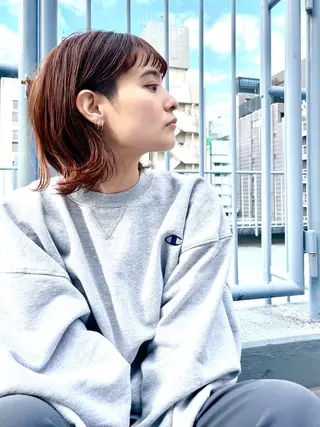 ミディアム moro 丁寧なカウンセリングのヘアスタイル