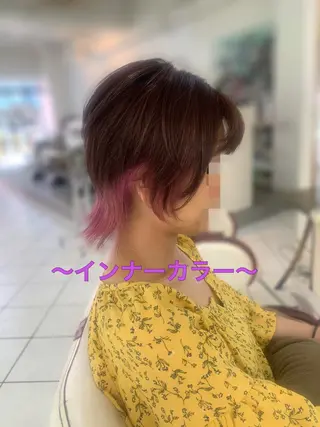 ショート カラー ~増田 勇輝~のヘアスタイル