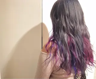 カラー パル__レイヤー/パ ーマ/デザインカラーのヘアスタイル