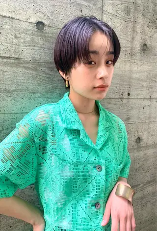 ショート ボブ/顔まわりカット 💫大澤奈緒美のヘアスタイル