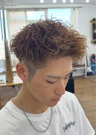 パーマ メンズ メンズ特化サロン Ryomaのヘアスタイル