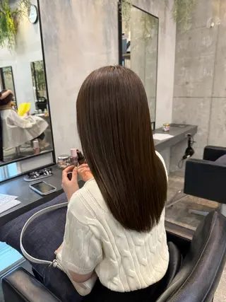 ロング やました もえかのヘアスタイル
