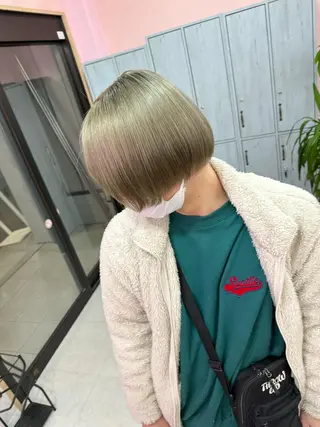 ロング カラー 町田ブリーチ特化 MANATOのヘアスタイル