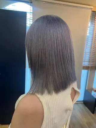 ミディアム Miyuu 『藤沢』のヘアスタイル
