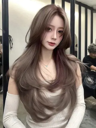 ロング 周防 頼翔のヘアスタイル