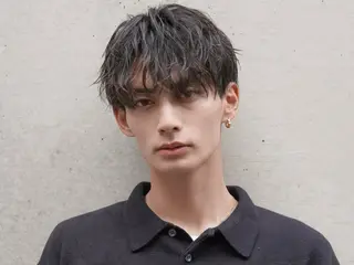 ショート パーマ メンズ メンズパーマ 曲がる縮毛矯正 稲村のヘアスタイル