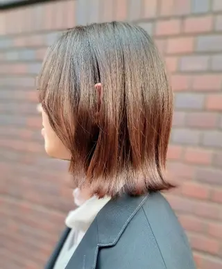 ミディアム go s go(e) 店 コンドウマチコのヘアスタイル