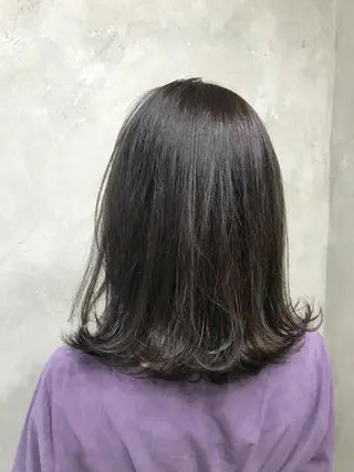 ミディアム カラー 🌈髪質改善💕 縮毛矯正✨青木まで✨のヘアスタイル