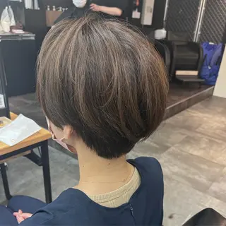 ショート 川畑 花菜のヘアスタイル