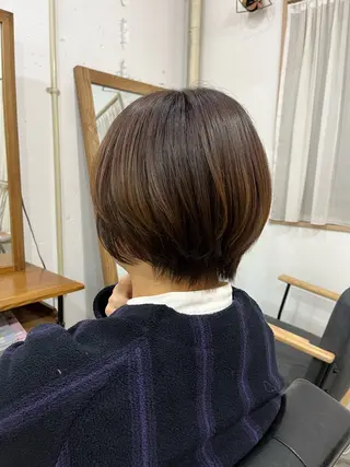 ショート SPUR ふうのヘアスタイル