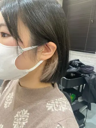 ショート ♡似合わせ ♡ハイトーン♡のヘアスタイル