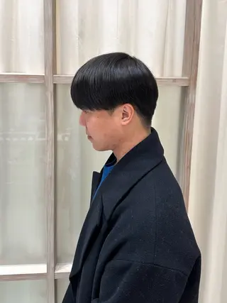 メンズ N,SOL / 岩上 新大のヘアスタイル