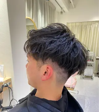 パーマ メンズ soil ミヤタケのヘアスタイル