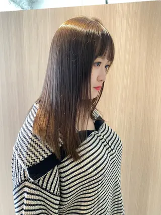 ロング カラー 会話少なめ/ 美髪矯正/Ruiのヘアスタイル