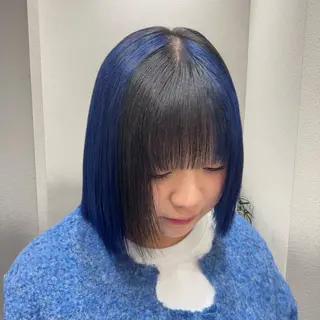 ショート カラー ✨ブリーチ支持No1 複雑履歴修正/舘岡のヘアスタイル