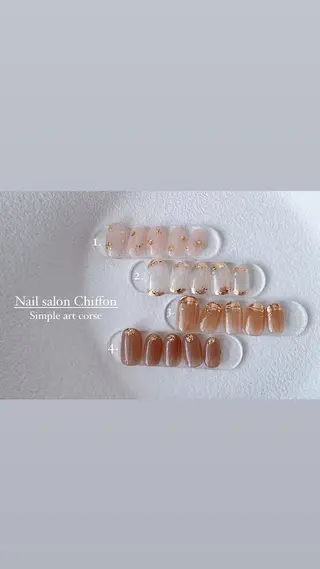 ネイル Nail salon Chiffonのネイルデザイン