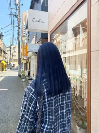 セミロング カラー MORISHITA HARUKAのヘアスタイル