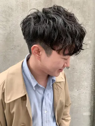 ショート パーマ ヘアアレンジ メンズ メンズスタイル ly本厚木のヘアスタイル