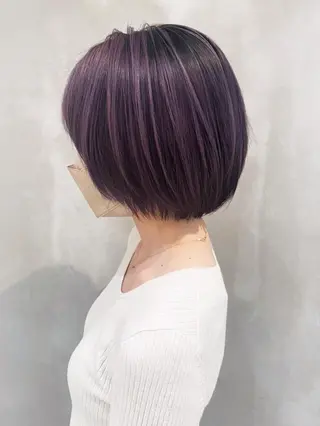 カラー パーマ ヘアアレンジ ショート ITbyALBUM 松戸のヘアスタイル