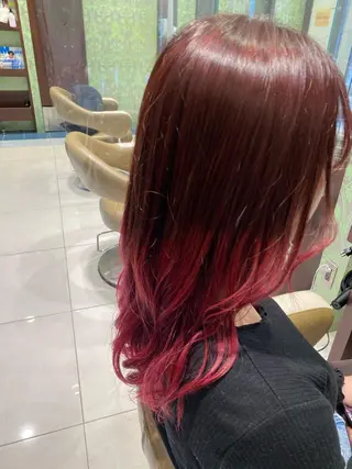 ロング フルカワ ノゾミのヘアスタイル