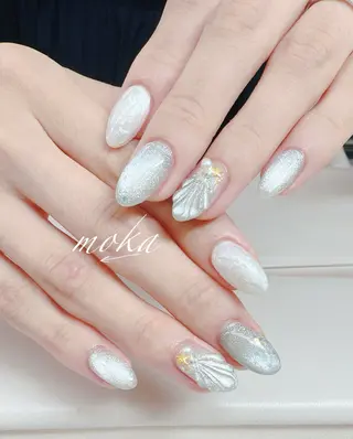 ネイル 胡蝶蘭レディースサロ ンNailMOKAのネイルデザイン