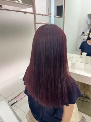 ロング カラー 似合わせカット/月 【るな】COAのヘアスタイル