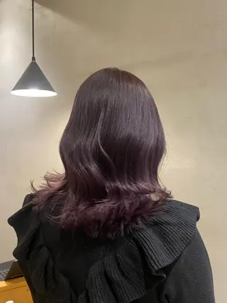 ミディアム yuu/髪質改善 カラー🌛のヘアスタイル
