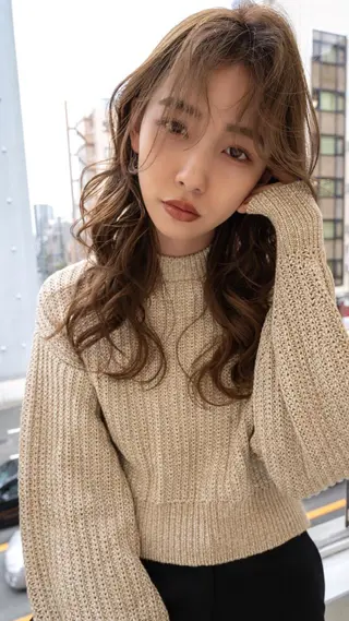 ロング カラー ANGELICA 難波店のヘアスタイル
