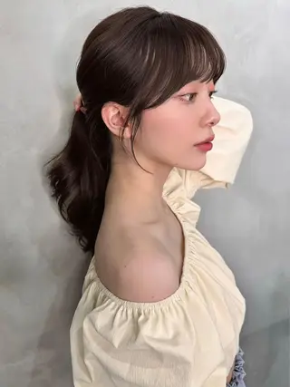 ロング カラー ヘアアレンジ 🔶似合わせセンター パート/ヤス🔶のヘアスタイル