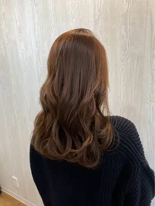ロング カラー 石田 唯斗のヘアスタイル