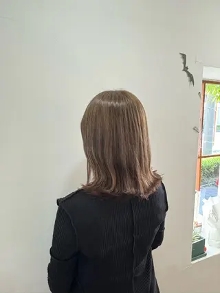ミディアム カラー mopa yuiのヘアスタイル
