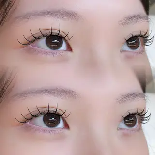 マツエク・マツパ Choco Lash mokaのマツエク・マツパデザイン