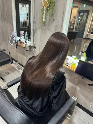 ロング 杉山永 浦安×髪質改善のヘアスタイル
