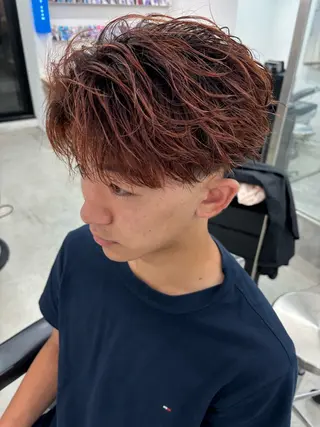 カラー パーマ メンズ 土岐/メンズ専門 パーマ特化美容師🔥のヘアスタイル