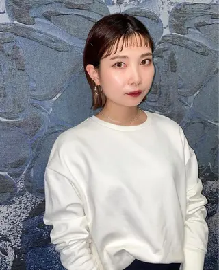 ショート カラー ヘアアレンジ ウルフカット モデル募集中！ミカのヘアスタイル