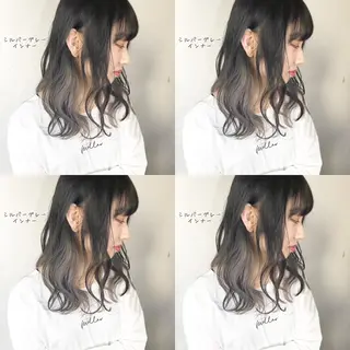ロング カラー あさだ しゅうたろうのヘアスタイル