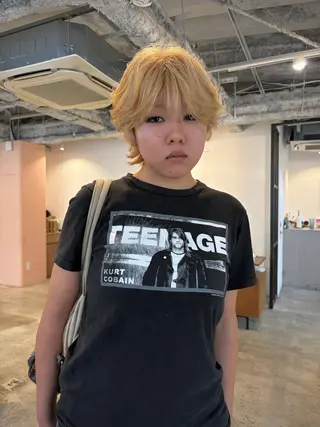ショート カラー yu maのヘアスタイル