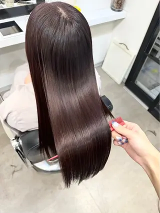 セミロング カラー ෆ˚*髪質改善/ ナツ˚* ෆのヘアスタイル