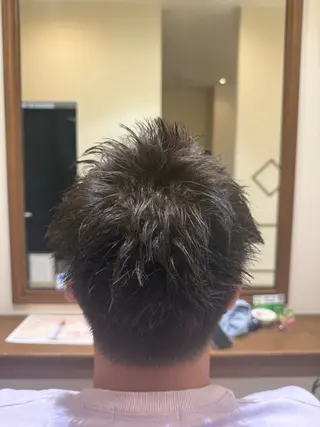 ショート メンズ Blossom 大山imafujiのヘアスタイル