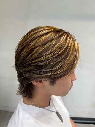カラー fifth 村田 悠輔のヘアスタイル
