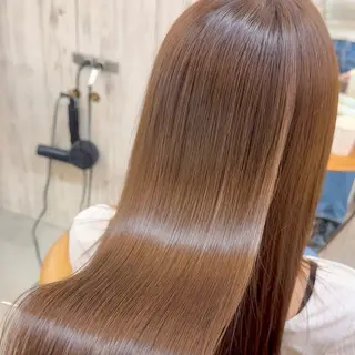 ロング カラー 透明感カラー💖/ 縮毛矯正/arisaのヘアスタイル