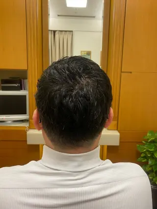 ショート メンズ 森　敦生👑 メンズカット＆パーマのヘアスタイル