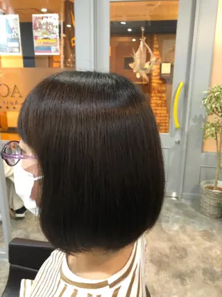 ショート カラー hair care ACRO店長　谷のヘアスタイル