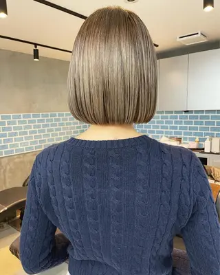 ショート カラー 👑ボブはお任せ ミヤノ👑のヘアスタイル