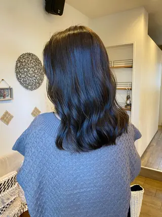 セミロング 武田 悠生乃のヘアスタイル